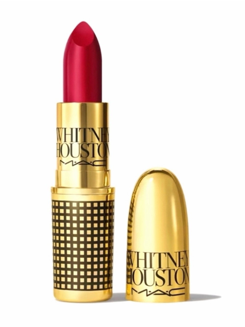 MAC Cosmetics Whitney Houston Collection in nippy’s sensual red